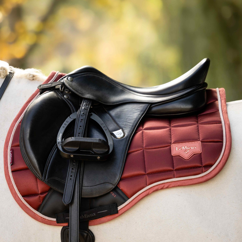 LeMieux - Tapis de selle Mixte Square Loire Classic russet
