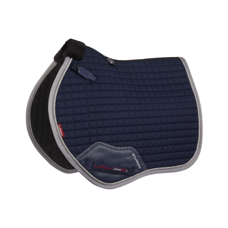 Lemieux - Tapis de selle Square Junior Pro marine | - Ohlala