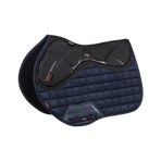 Lemieux - Zadeldek Square X-Grip Silicone EuroJump marine | - Ohlala