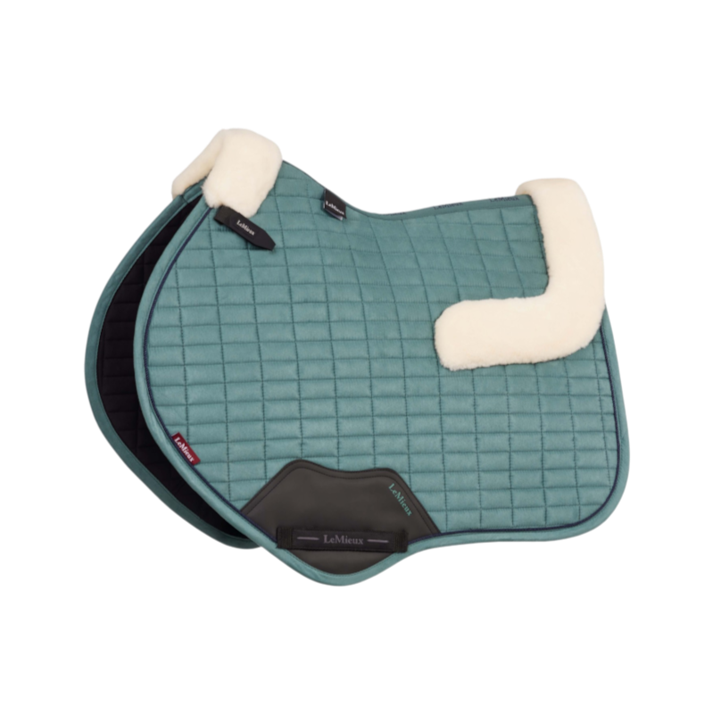 LeMieux - Tapis de selle Suede Close Contact Square Merino+ aloe