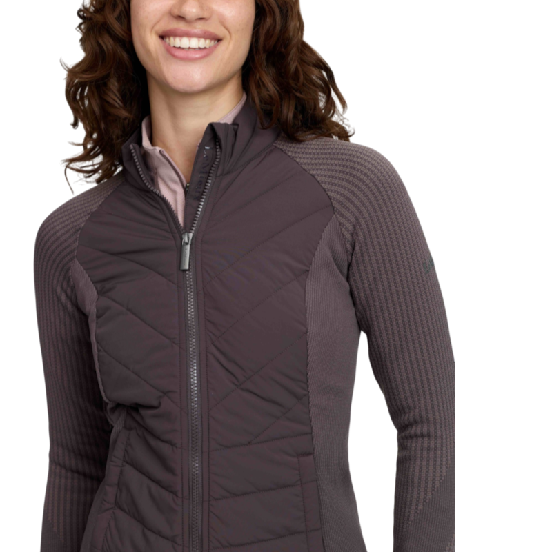 LeMieux - Veste hybride manches longues femme Maddie cocoa