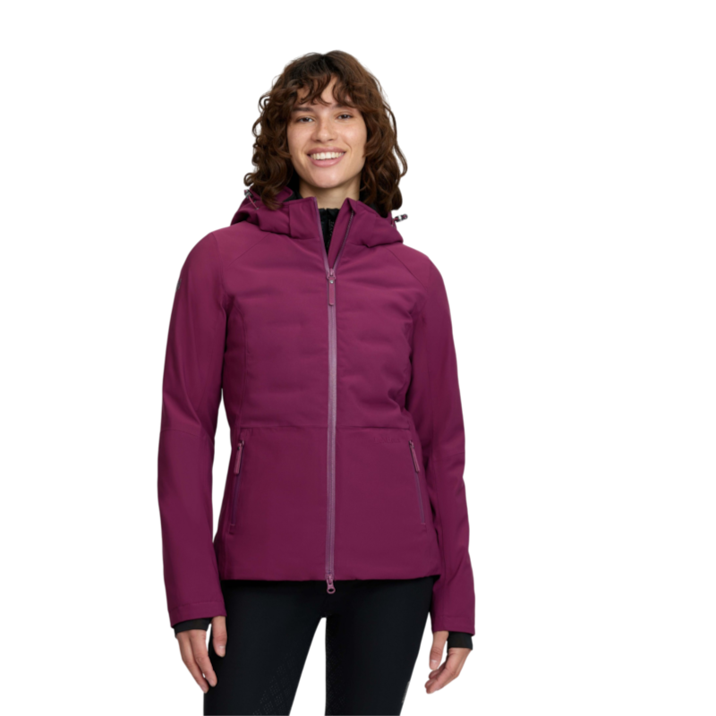 LeMieux - Veste imperméable 3-en-1 femme Brooke blackberry