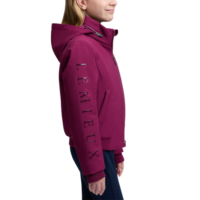 LeMieux - Veste imperméable enfant Clarissa Crew blackberry