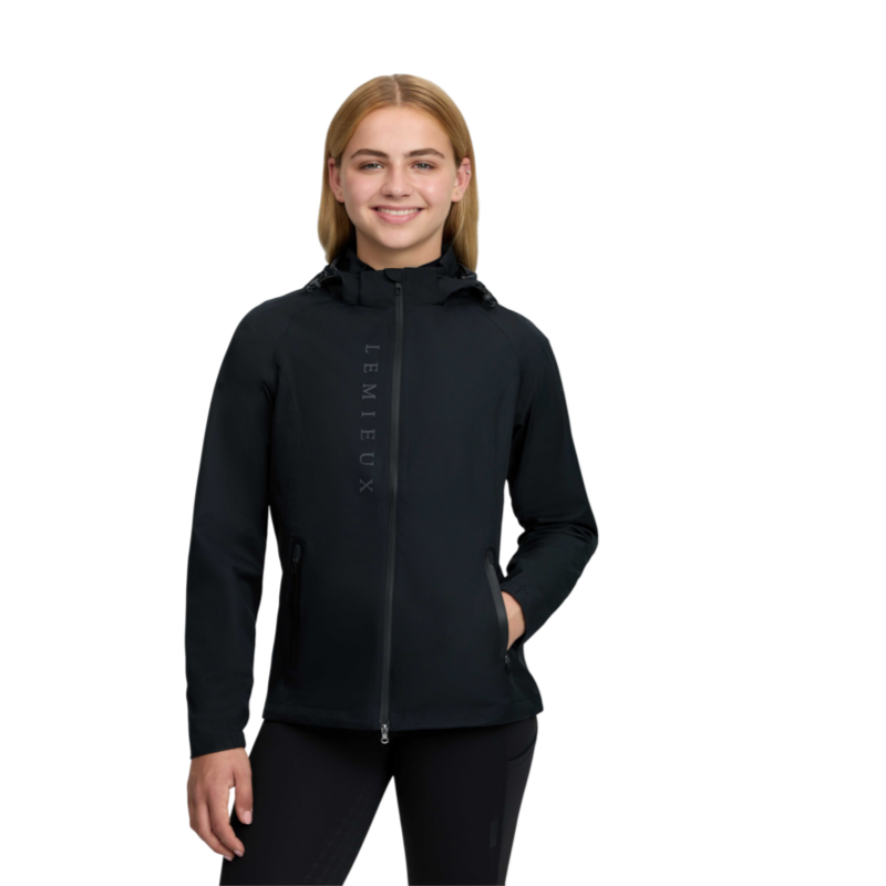 LeMieux - Veste imperméable légère enfant Tessa noir