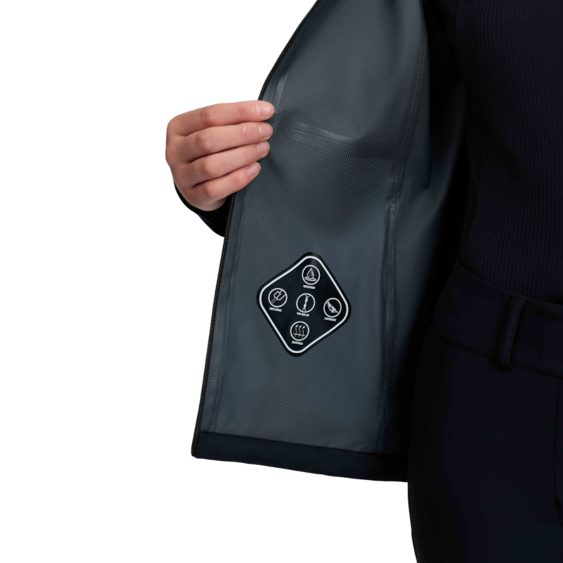 LeMieux - Veste imperméable légère femme Athena noir
