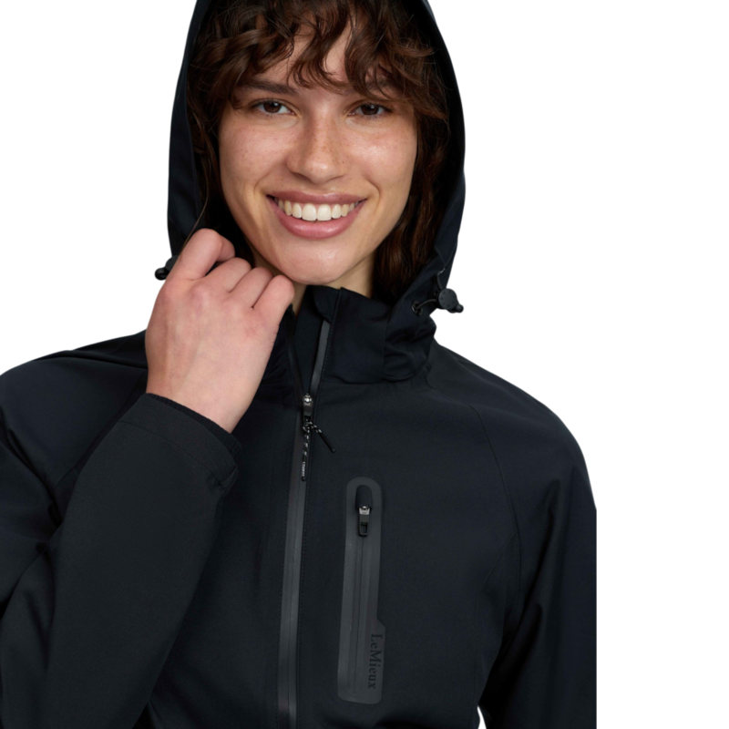 LeMieux - Veste imperméable légère femme Athena noir