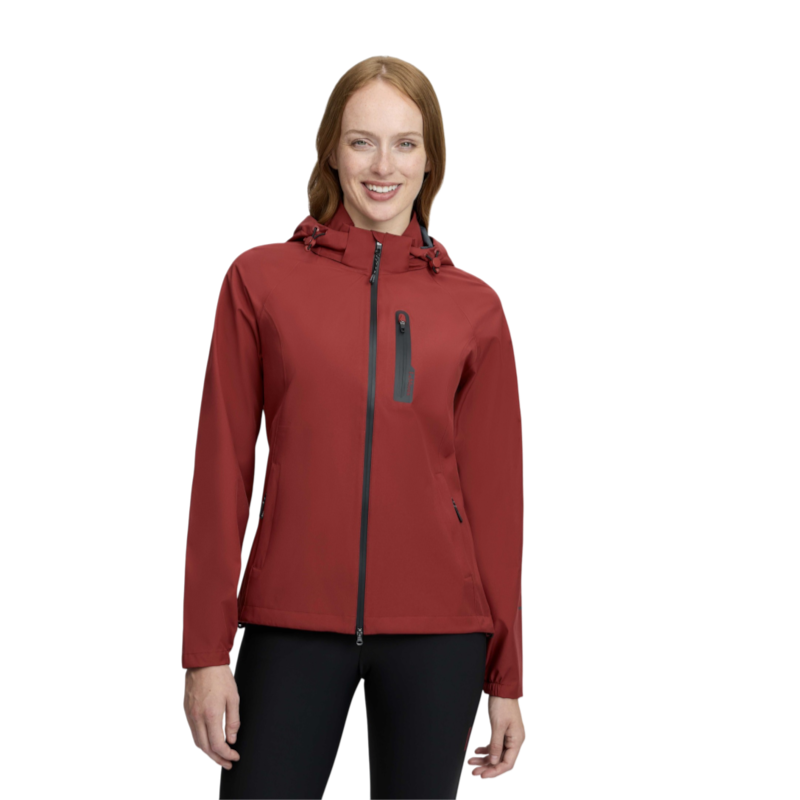 LeMieux - Veste imperméable légère femme Athena russet