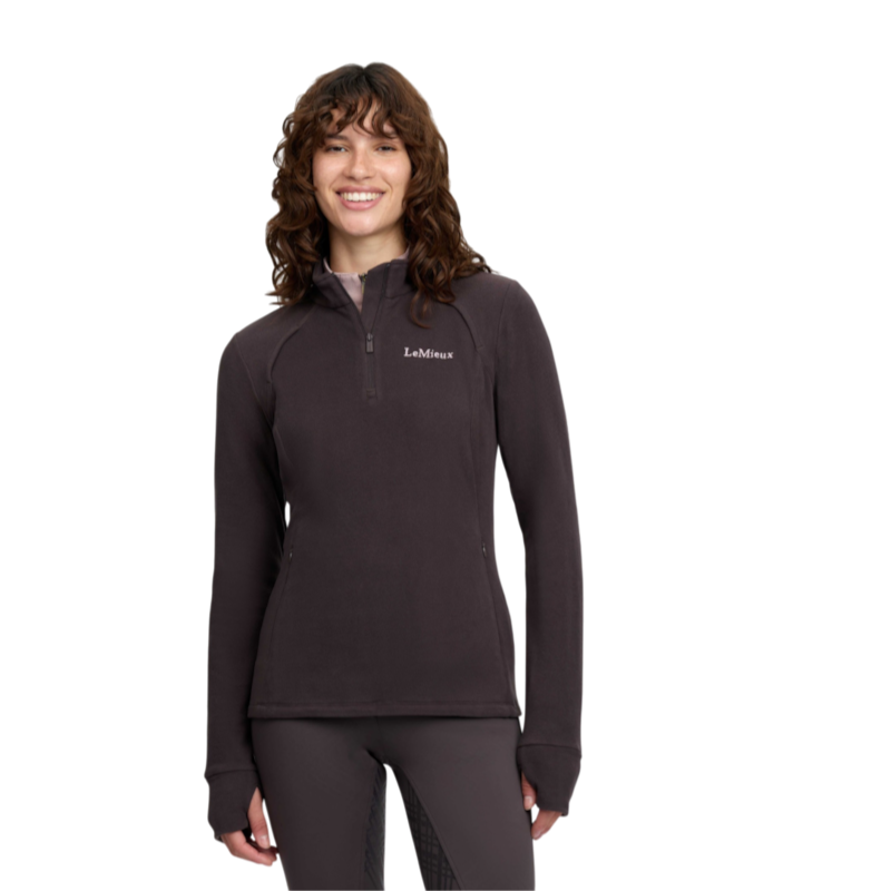 LeMieux - Veste polaire col zippé femme Frances cocoa