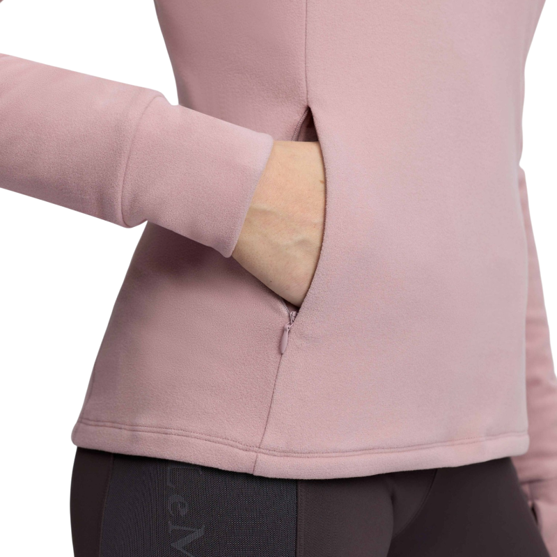 LeMieux - Veste polaire col zippé femme Frances wild rose