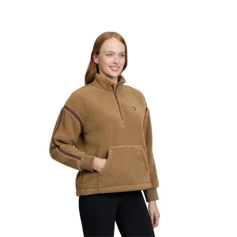 LeMieux - Veste polaire manches longues femme Avery caramel