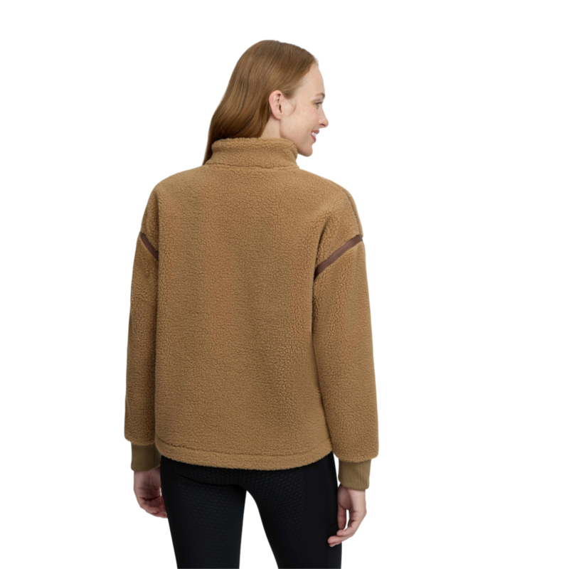 LeMieux - Veste polaire manches longues femme Avery caramel