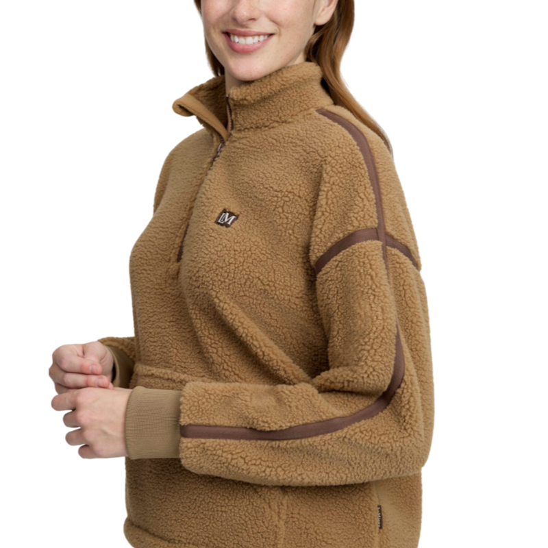 LeMieux - Veste polaire manches longues femme Avery caramel