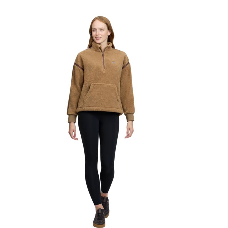 LeMieux - Veste polaire manches longues femme Avery caramel