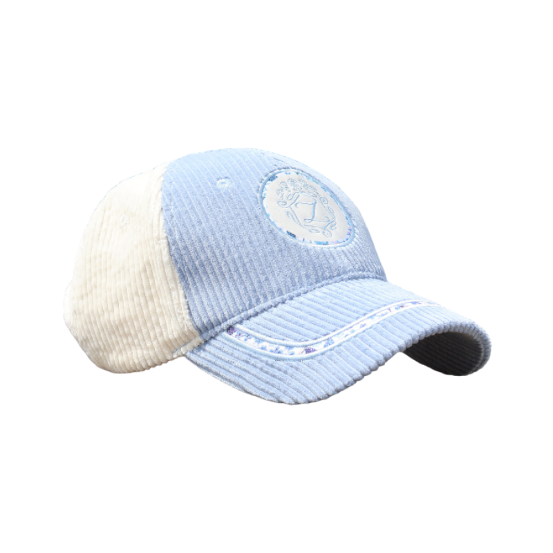 Les poneys de Zoé - Casquette Ponylove bleu ciel et beige