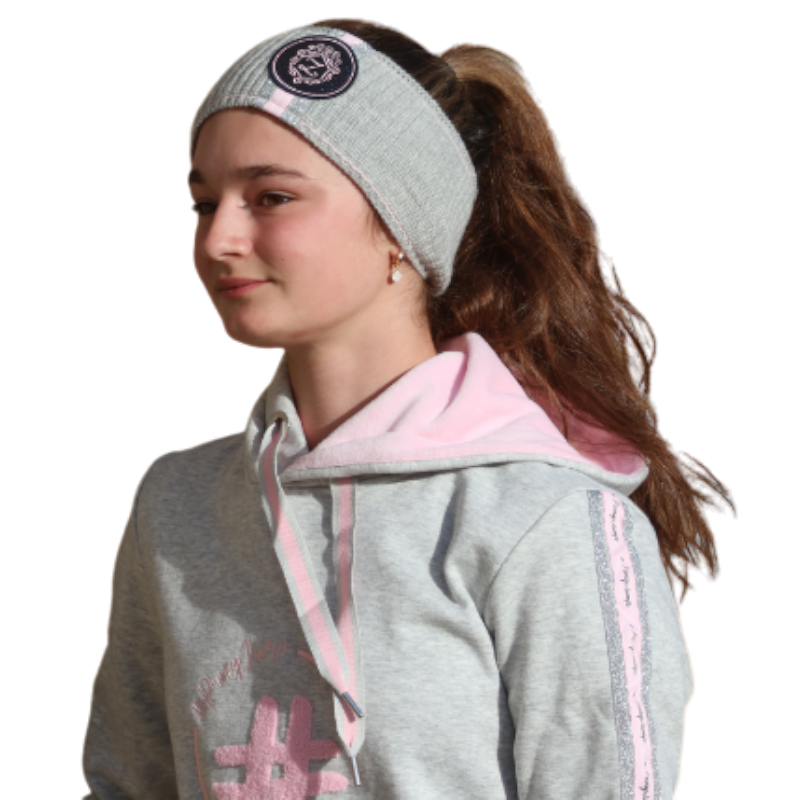 Les poneys de Zoé - Sweat manches longues Pony Jump gris