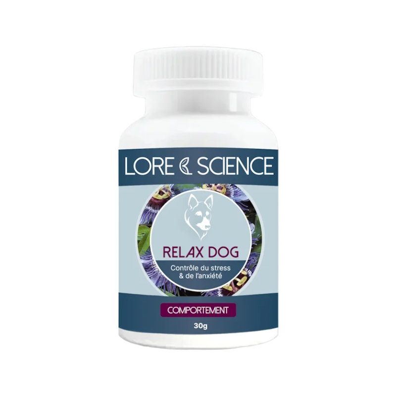 Lore & Science - Complément alimentaire chien Relax Dog stress et anxiété comprimés | - Ohlala