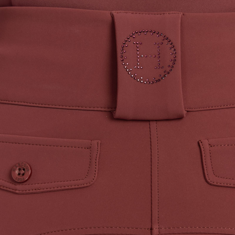 Harcour - Pantalon d'équitation femme Luce vigne