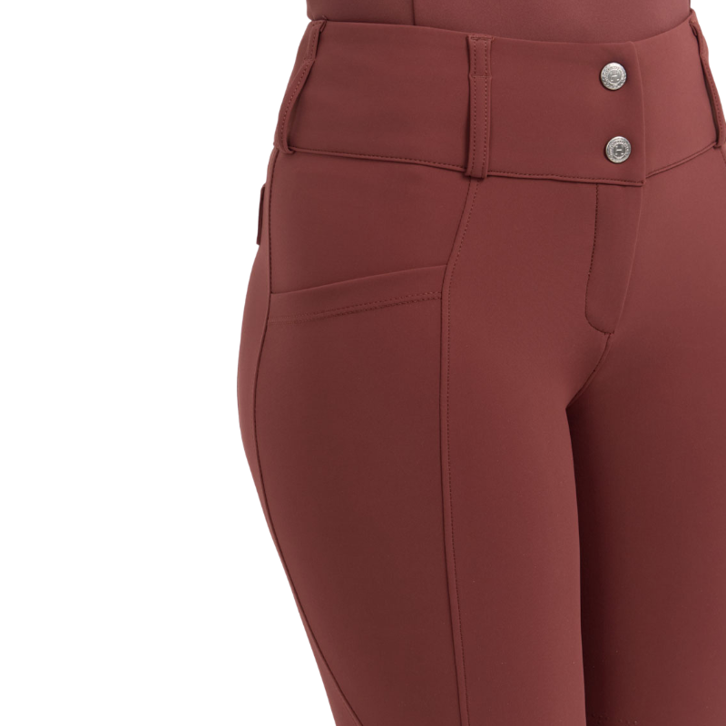 Harcour - Pantalon d'équitation femme Luce vigne