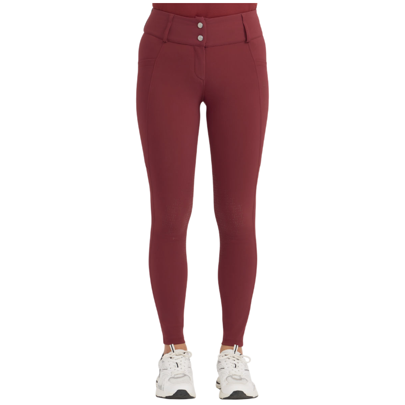 Harcour - Pantalon d'équitation femme Ludivine vigne