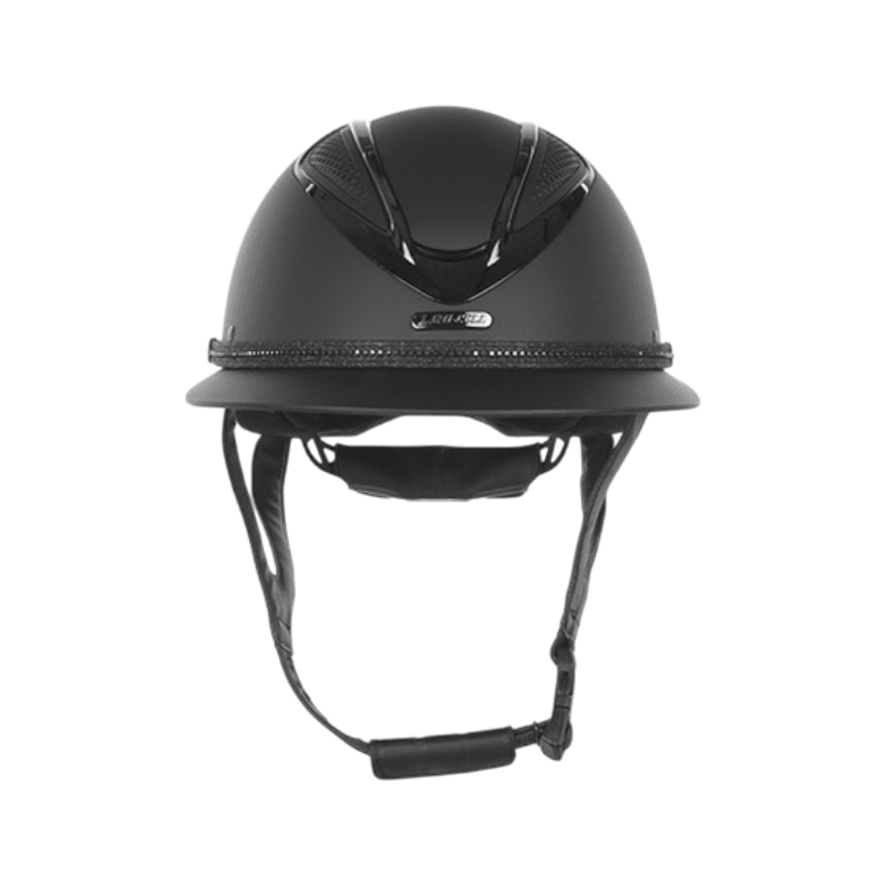Lami-cell - Casque d'équitation Adèle noir/noir