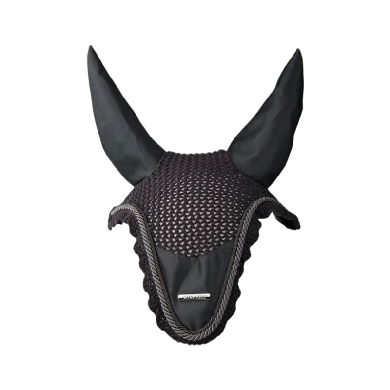 Lami-cell - Bonnet court pour chevaux Aurora gris foncé