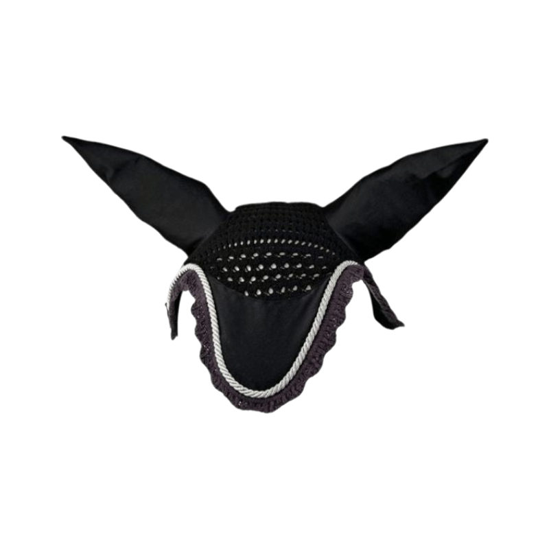 Lami-cell - Bonnet court pour chevaux Elegance noir