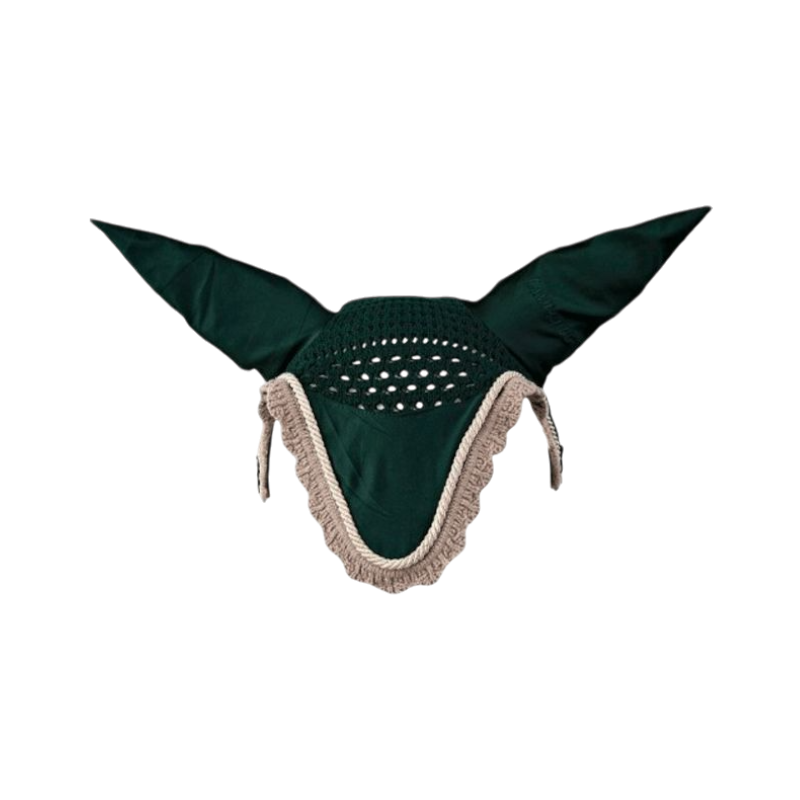 Lami-cell - Bonnet court pour chevaux Elegance vert