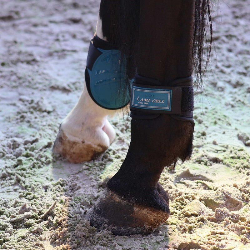 Lami-cell - Guêtres et protège-boulets Elite turquoise