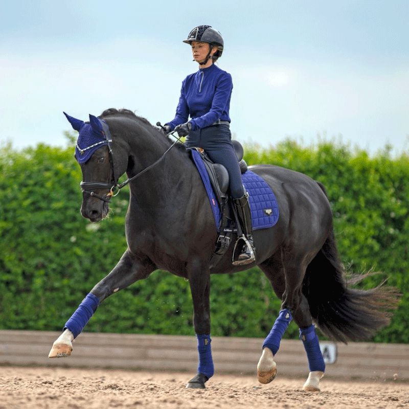 LeMieux - Bandes de polo Loire Satin violet | - Ohlala