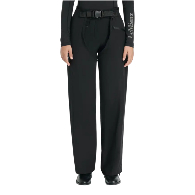 LeMieux - Chaps imperméable enfant Young Rider Stormwear noir