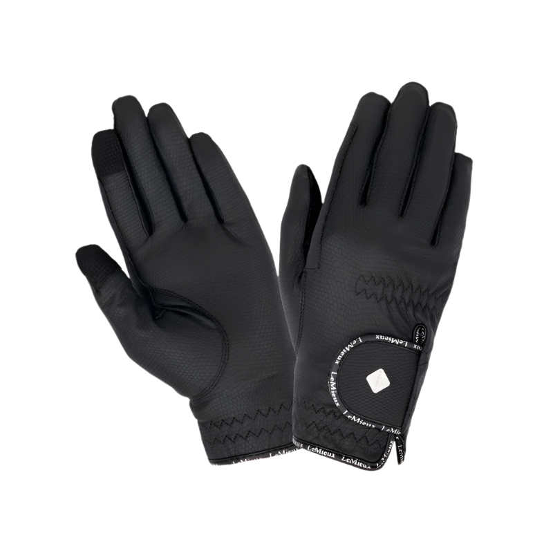 LeMieux - Gants d'équitation Pro Touch Classic enfant noir