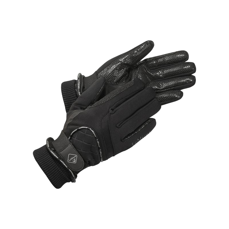 LeMieux - Gants d'équitation imperméables Pro Touch noir | - Ohlala