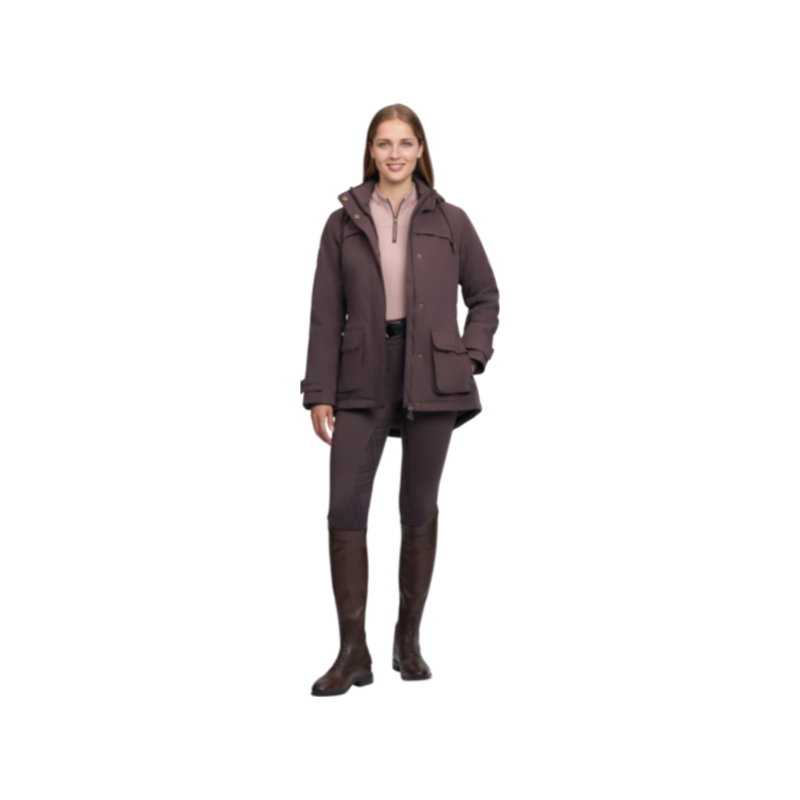 LeMieux - Manteau imperméable femme Heritage Beatrice cocoa