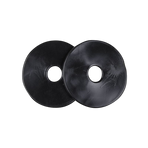 LeMieux - Rondelles de mors en silicone noir | - Ohlala
