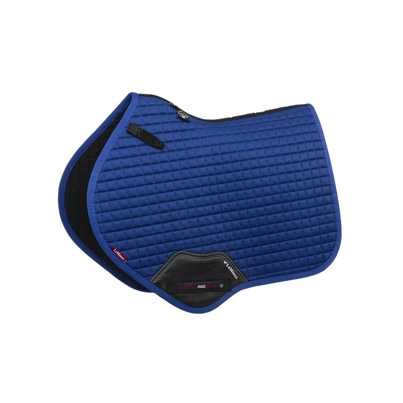 LeMieux - Tapis de selle Close Contact Square bleu | - Ohlala