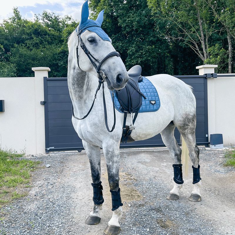 LeMieux - Tapis de dressage Loire Classic Square Ice Blue | - Ohlala