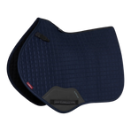 LeMieux - Tapis de selle Suede Close Contact Square marine | - Ohlala