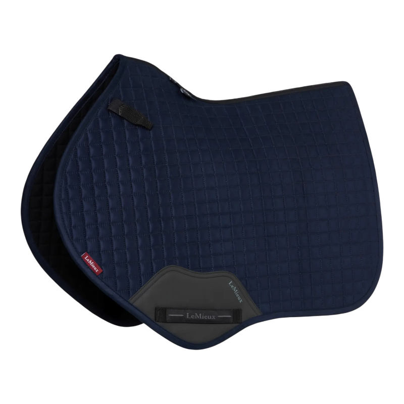 LeMieux - Tapis de selle Suede Close Contact Square marine