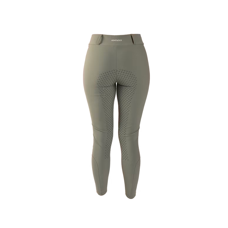 Kentucky Horsewear - Legging d'équitation femme Classic dusty green full grip
