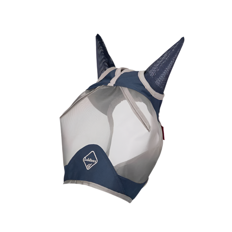 Lemieux - Masque anti-mouches avec oreilles ArmorShield Pro navy