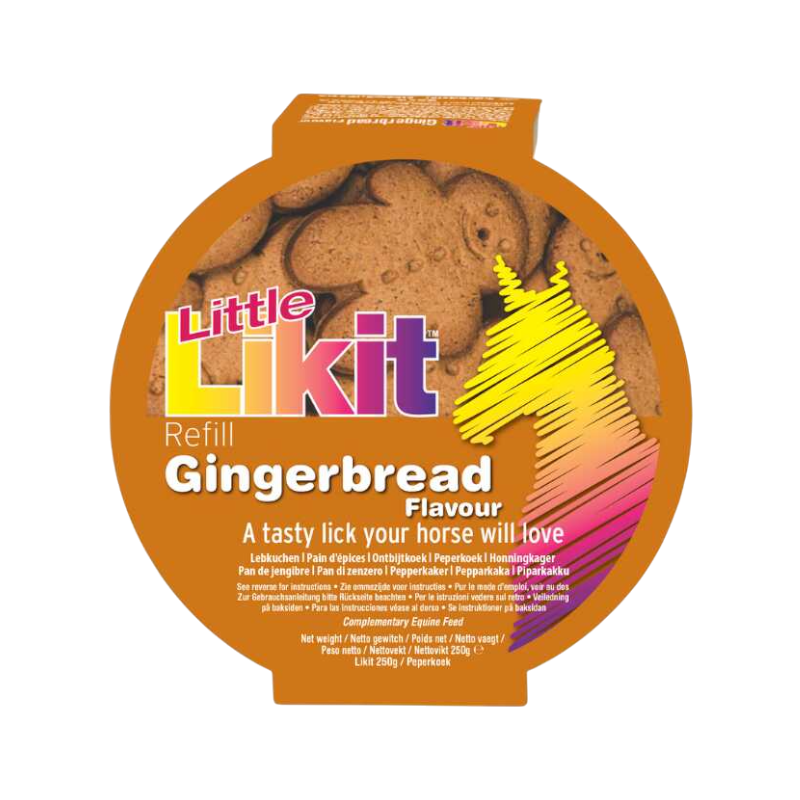 Likit - Friandise pour chevaux pierre pain d'épices 250g