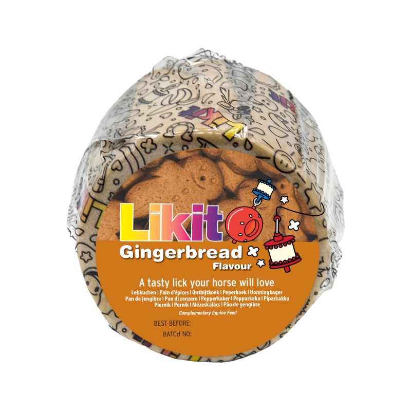 Likit - Friandise pour chevaux pierre pain d'épices 625g