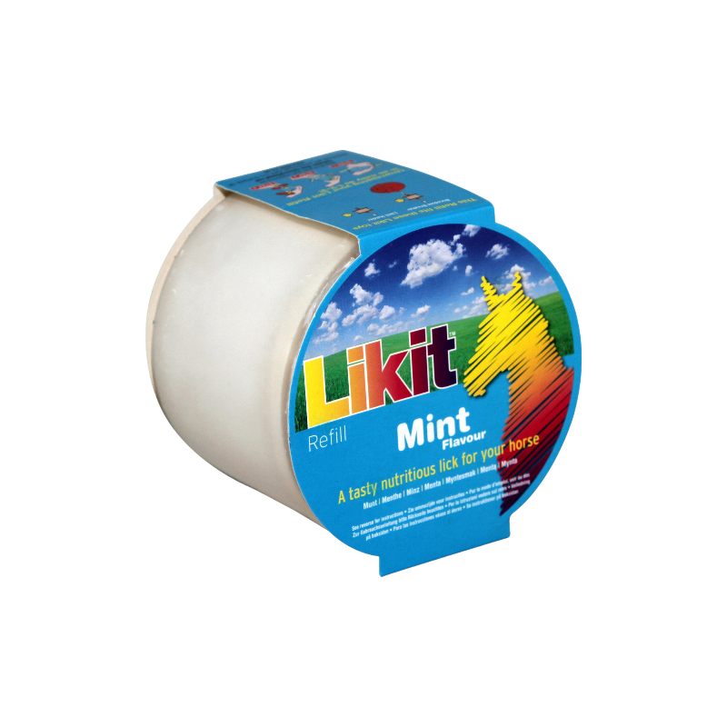 Likit - Friandise pour chevaux pierre menthe 650 g