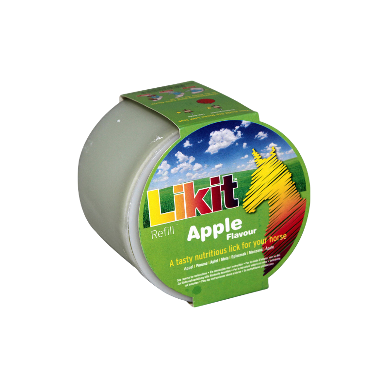 Likit - Friandise pour chevaux pierre pomme 650 g