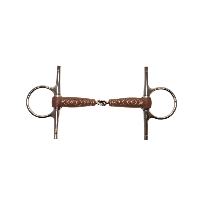 Metalab - Mors à aiguille Pinchless cuir canon