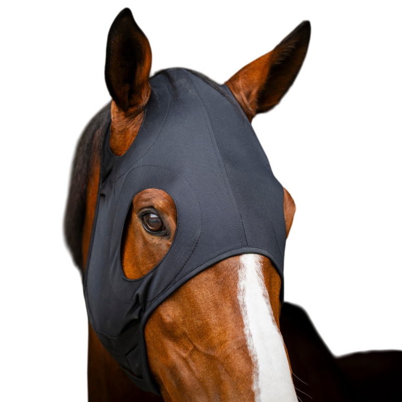 Horseware - Iconic zwart anti-stressmasker | - Ohlala