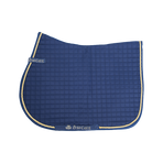 Bucas - Tapis de selle Max marine/ gold