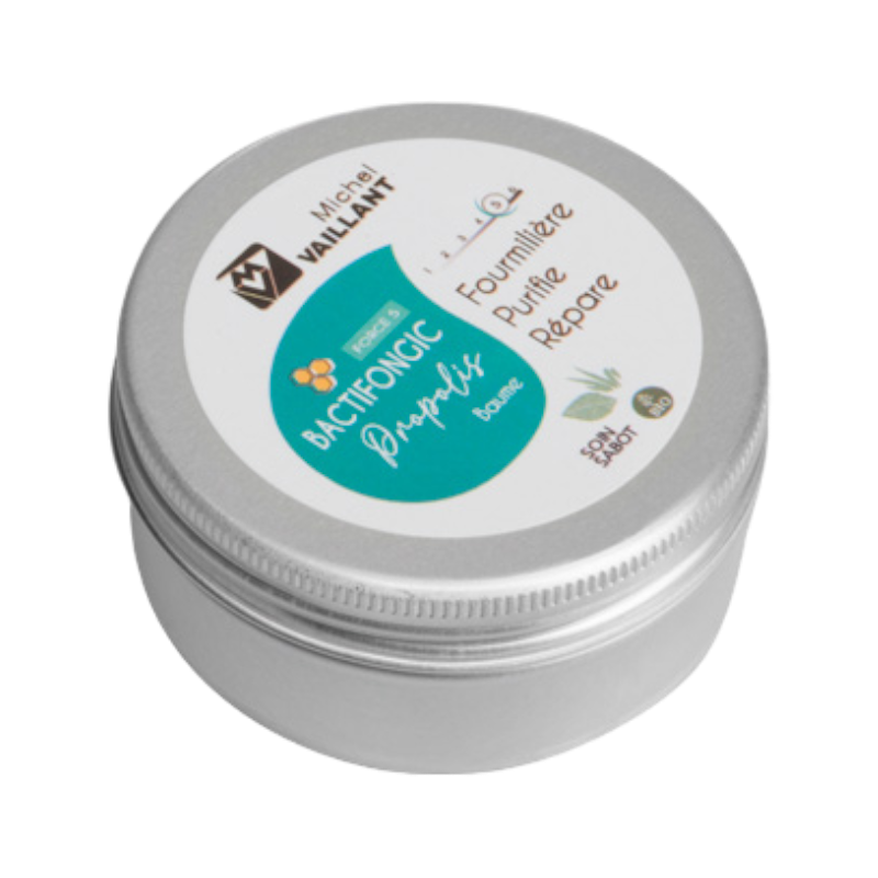 Michel Vaillant - Baume Bio soin fourchettes propolis fourmilière Bactifongic
