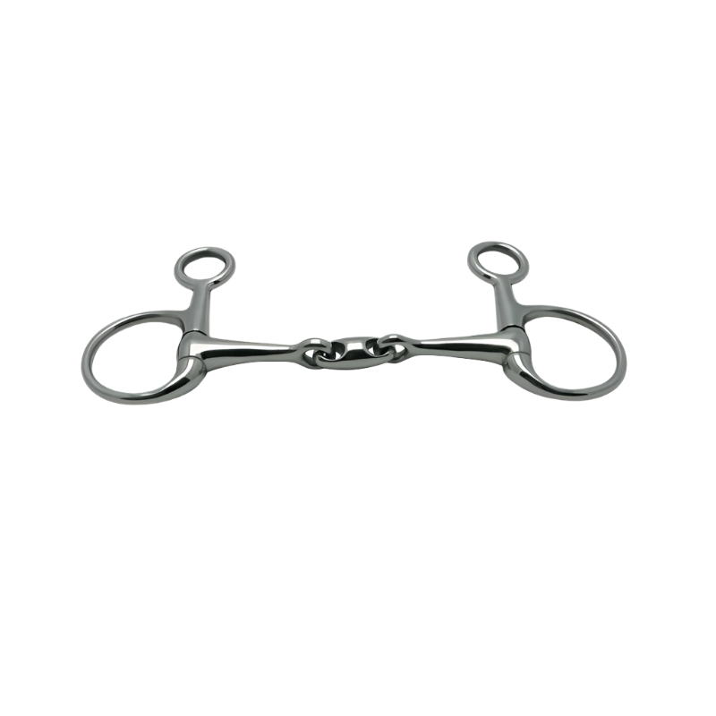 Metalab - Mors à olive Baucher double brisure plein