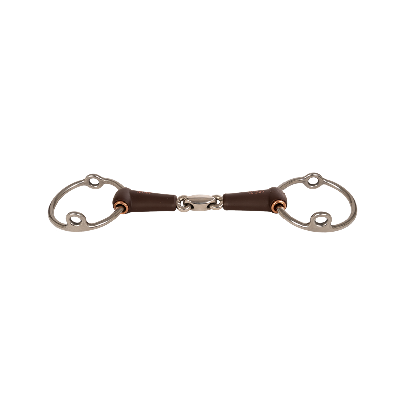 Mors releveur à anneaux double brisure Flex Medium - Velari